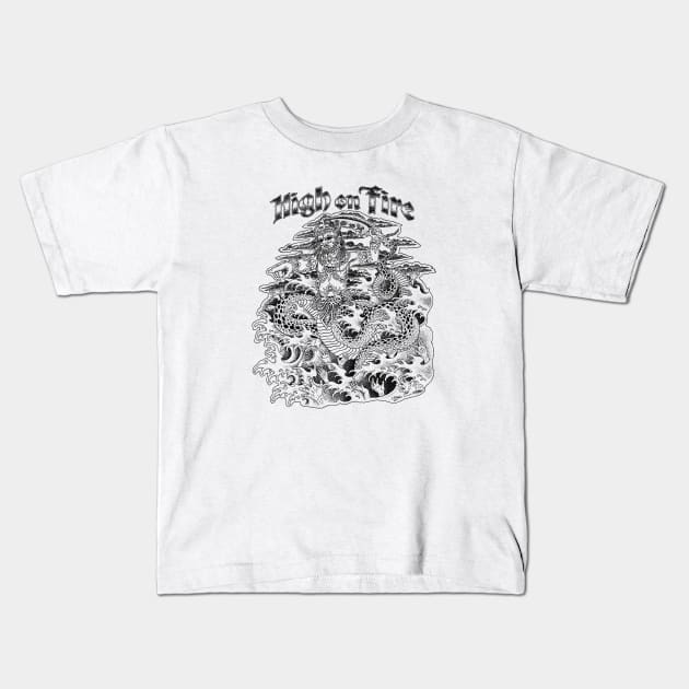 SERPENT Kids T-Shirt by Mey X Prints